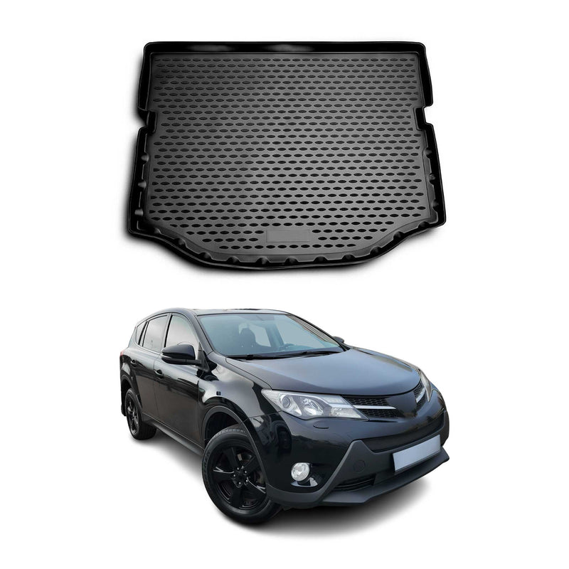 OMAC Tapis De Coffre pour Toyota RAV4 2013-2018 caoutchouc avec roue de secours
