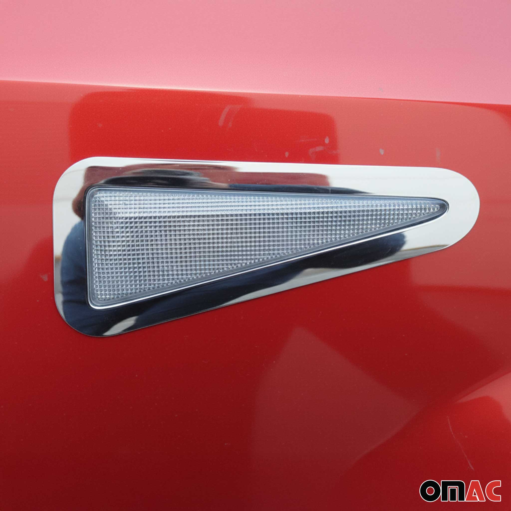Cadre Clignotant Latéral pour Renault Avantime en acier inox Chromé