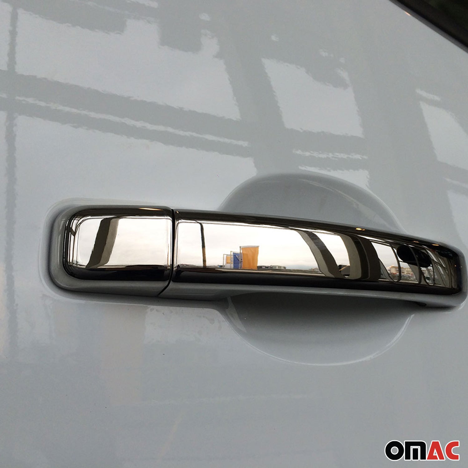 Couverture de poignée de porte pour Opel Vivaro B 2014-2019 en Acier Inox 10Pcs