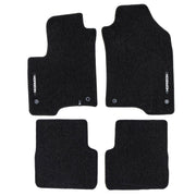 Tapis de Sol de Voiture pour Fiat Panda III Hybrid 2020-2026 Velours Noir 4Pcs
