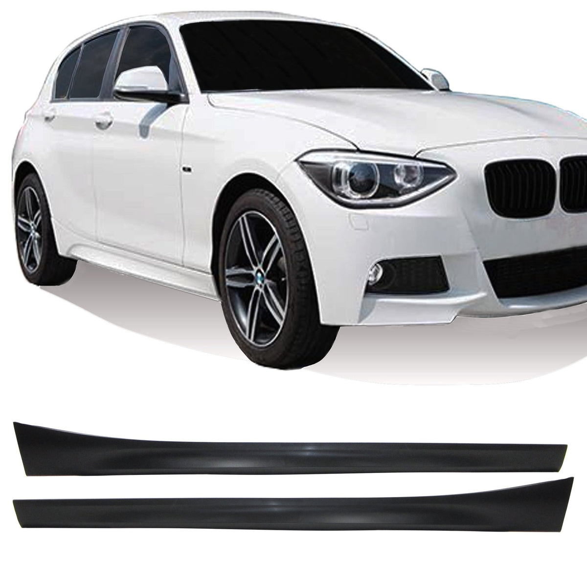 JOM Bas de Caisse pour BMW F20 Série 1 5-Portes 2011-2015 Polypropylène