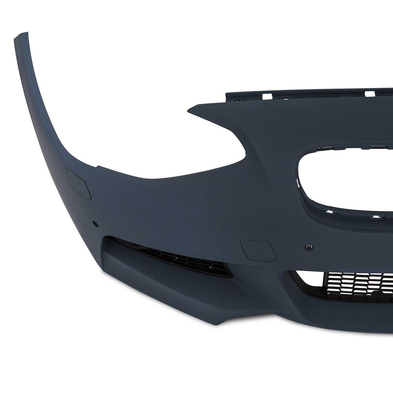 JOM Pare-chocs avant look sport pour BMW Series 1 F20 / F21 2011-2015 Noir