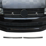 Moulure de Grille de Calandre pour VW T6 Transporter 2015-2019 Highline Foncé 2x