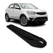 Marchepieds Latéraux pour Ssangyong Korando 2011-2019 Aluminium Noir 2Pcs