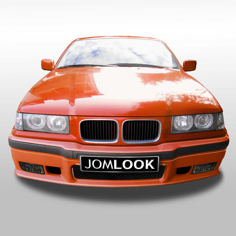 JOM Pare-chocs avant pour BMW Series 3 E36 1994-1999 Plastique Noir 1 piece