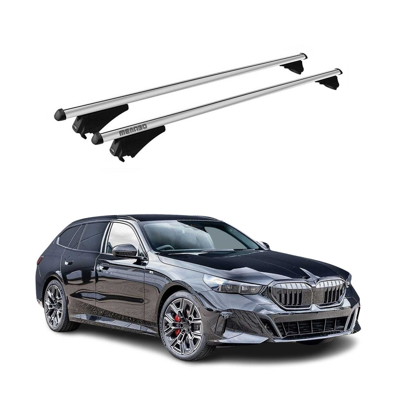 2024 BMW Serie 5 (G61) Touring Tiger Barres de toit transversales Gris
