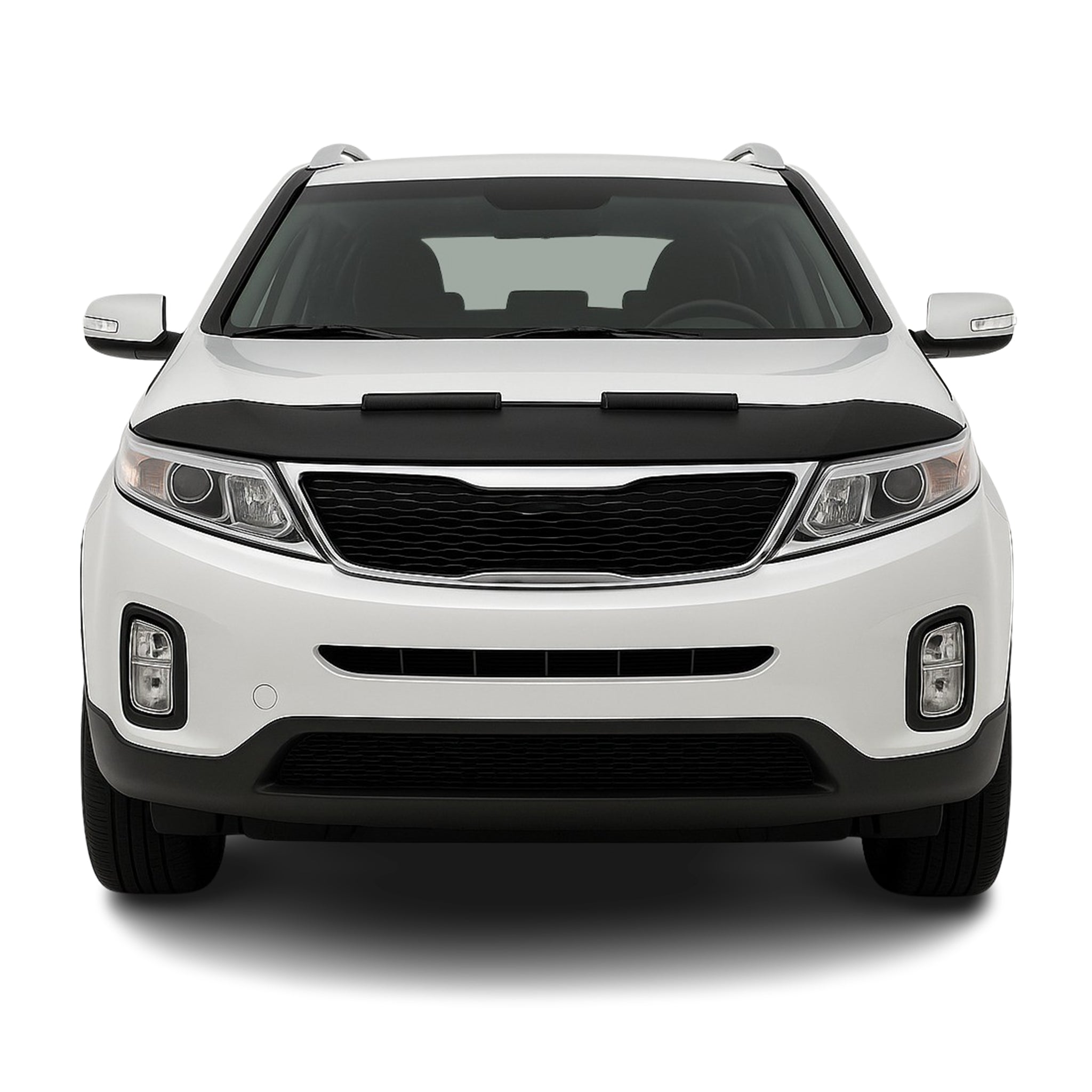 Protège Capot pour Kia Sorento 2010-2013 Masque de voiture vinyle Noir