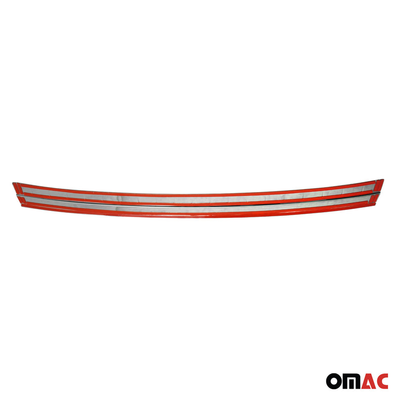 Protection seuil de pare-chocs arriére pour Audi Q7 4M 2015-2025 Acier Brossé