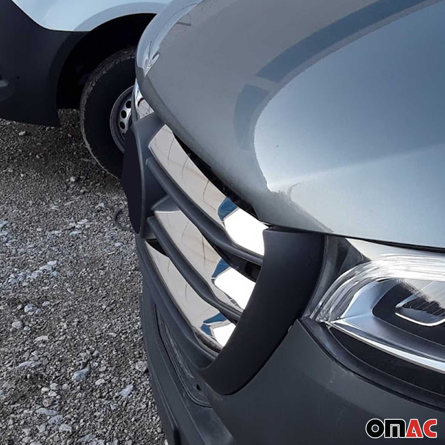 Moulure de Grille de Calandre pour Mercedes Sprinter W907 2018-2025 Chromé 6Pcs