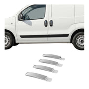 Couverture de poignée de porte pour Citroen Nemo 2008-2021 en Acier Inox 4Pcs