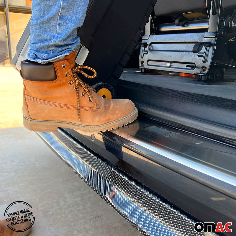 Protection Seuil de Pare-chocs Arriére Pour Opel Vivaro 2019-2024 L3 Brillant