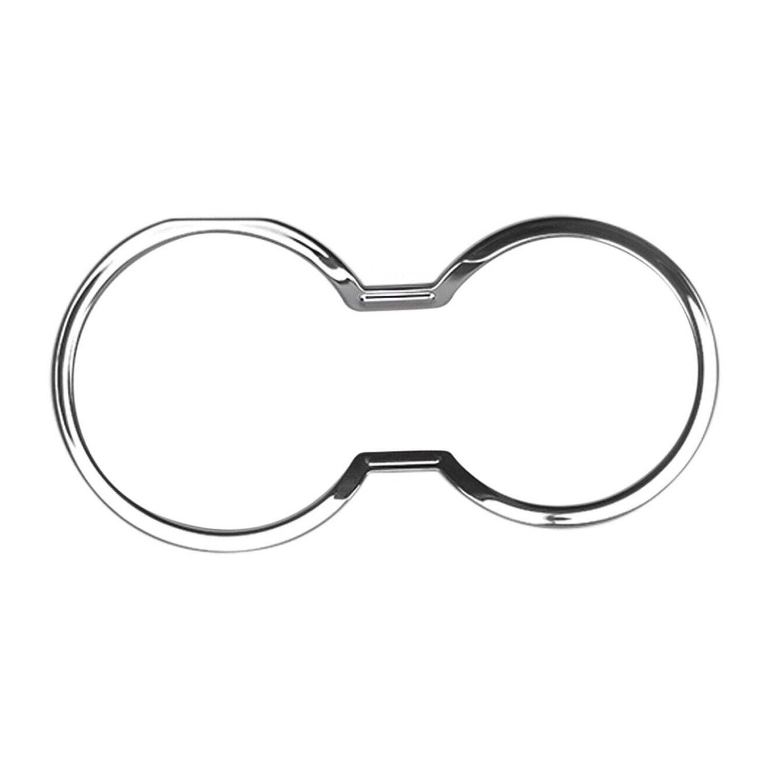 Cadre porte-gobelet pour Kia Sportage 2010-2015 acier inox chromé