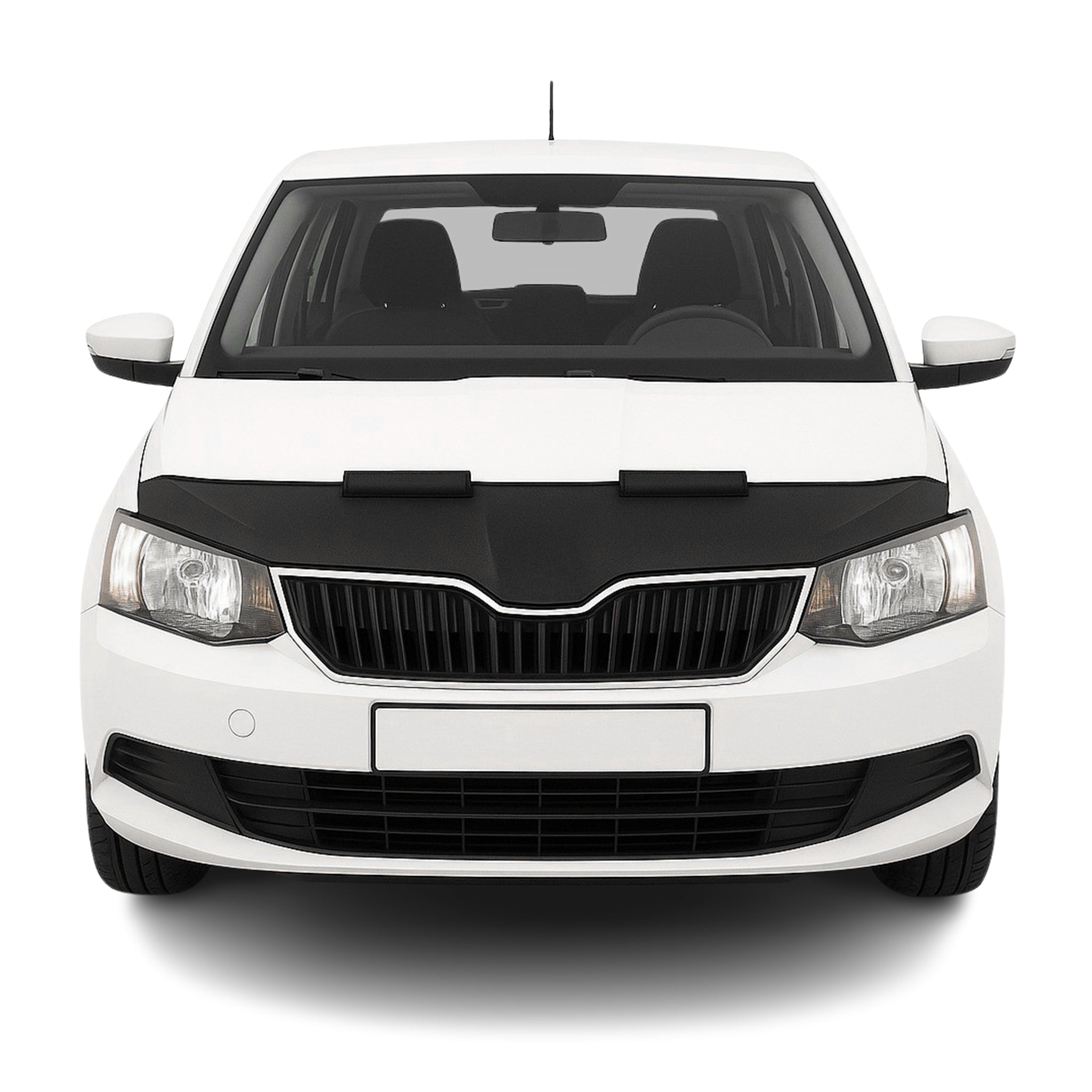 Protège Capot pour Skoda Fabia 2014-2021 Masque de voiture vinyle Noir