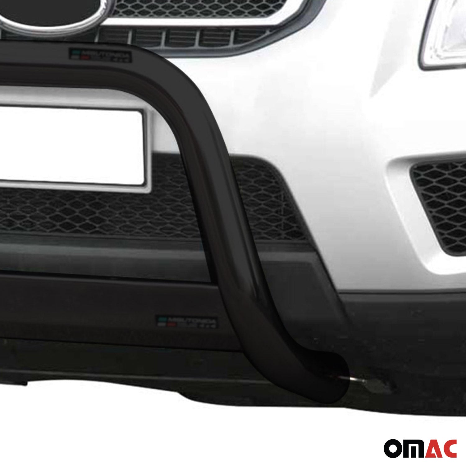 Pare-buffle Avant pour Kia Sportage 2008-2010 63 mm en Acier Noir