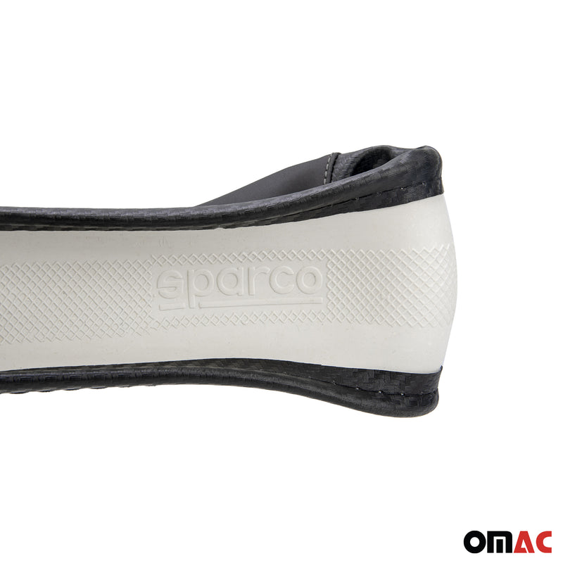 SPARCO couvre volant voiture protections de volant noir gris en caoutchouc