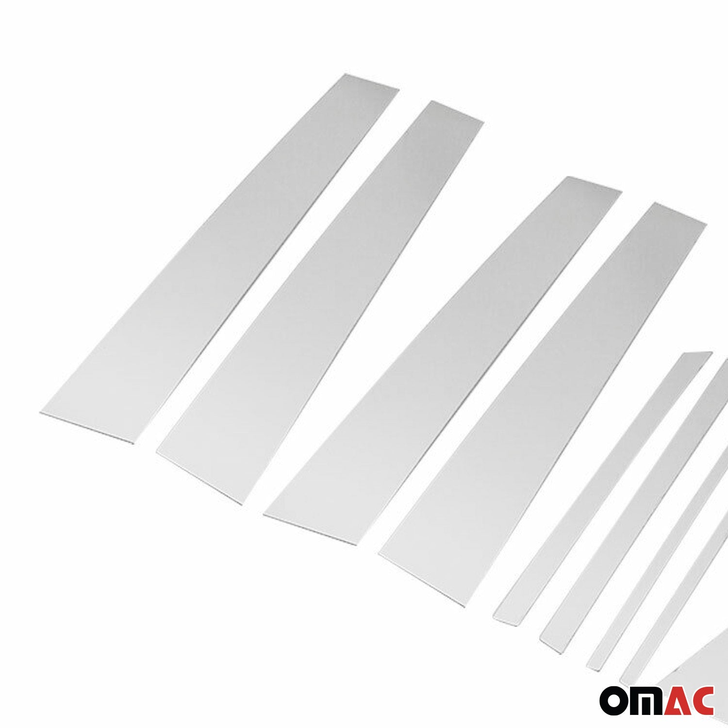 Couverture Garniture de pilier B pour Seat Ibiza 2017-2020 en acier inox 10 Pcs
