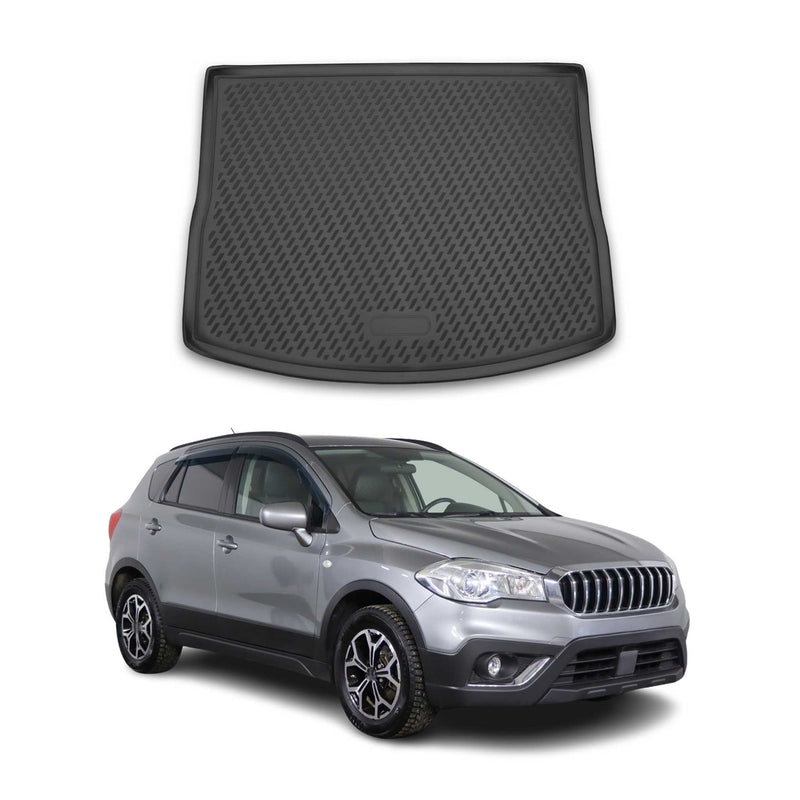 Tapis de Coffre pour Suzuki SX4 2013-2021 TPE Noir