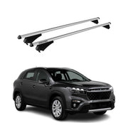 Tiger Barres De Toit Transversales pour Suzuki Sx4 S-Cross mk3 2021-2026 Gris