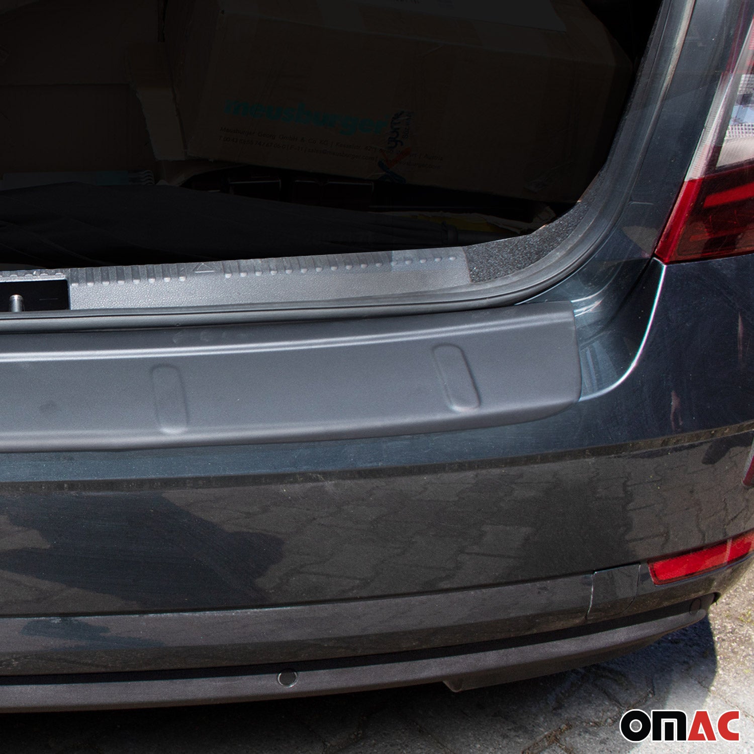 Protection de Pare-Chocs pour Skoda Octavia III Berline 2013-19 Acryl noir mat