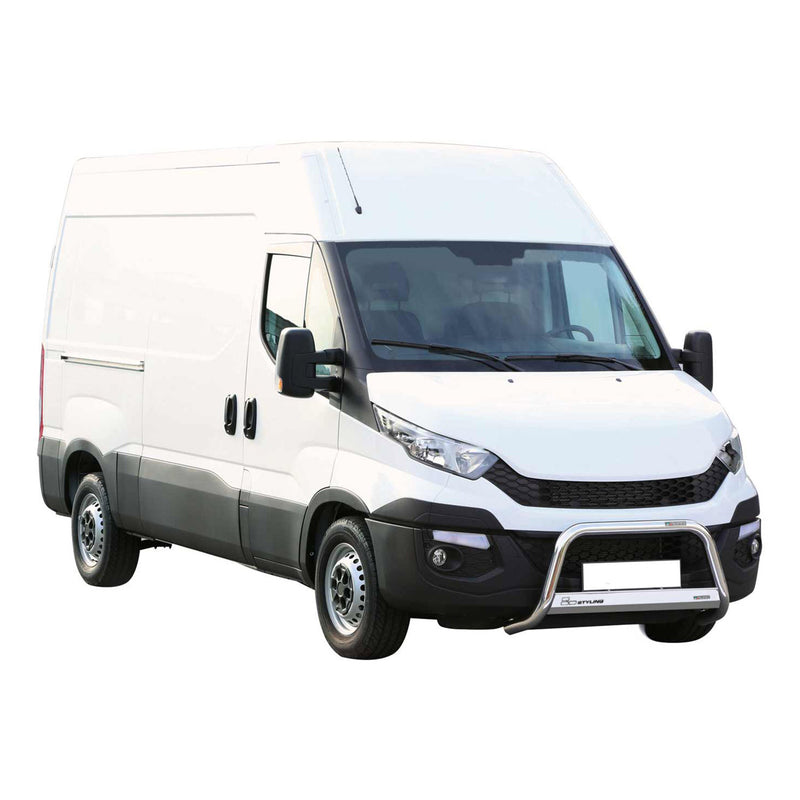 Pare-buffle Avant pour Iveco Daily 2014-2019 63 mm en Acier Gris