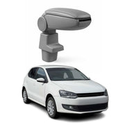 Accoudoir pour VW Polo V HB 2009-2014 Vinyl Abs Gris
