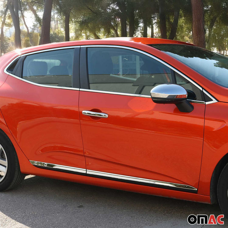 Garniture de Fenêtre pour Renault Clio HB 2019-2025 Acier Inox 12Pcs