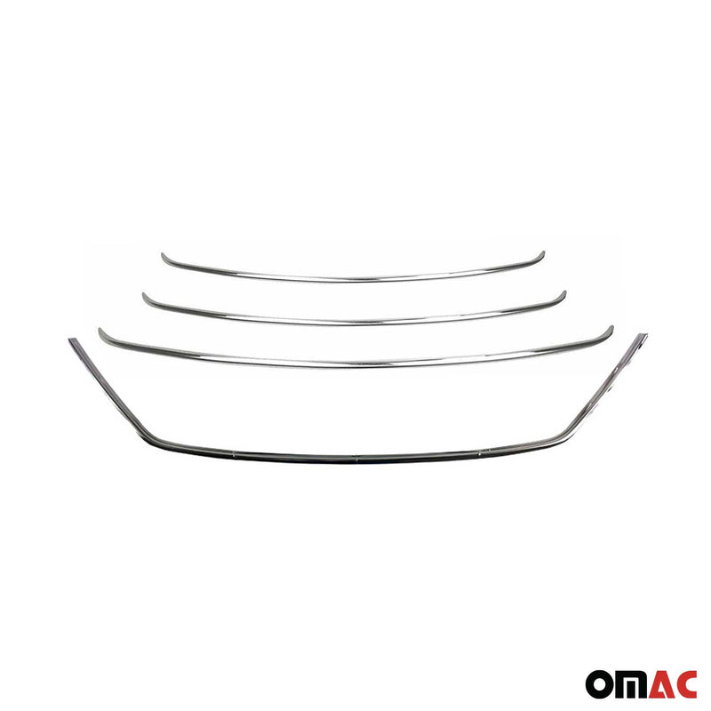 Grille de Calendre pour Hyundai ix35 2010- 4pcs Acier Inox Chromé