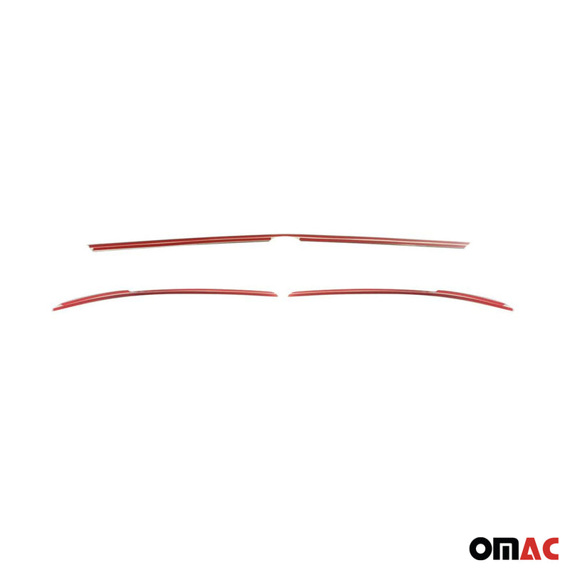 Baguettes de phares et grille avant pour VW Tiguan / Allspace 2016-2020 en acier