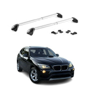 Barres de toit transversales pour BMW X1 E84 F48 U11 2009-2022 Alu Gris 2x ABE