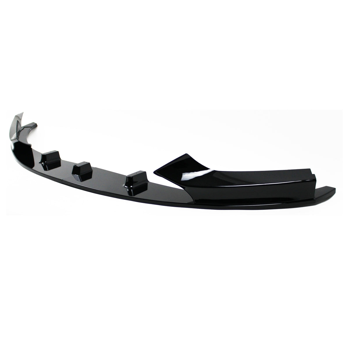 JOM Lèvre de Pare-choc Avant pour BMW F22/F23 2013-2020 Noir Brillant Sport Look