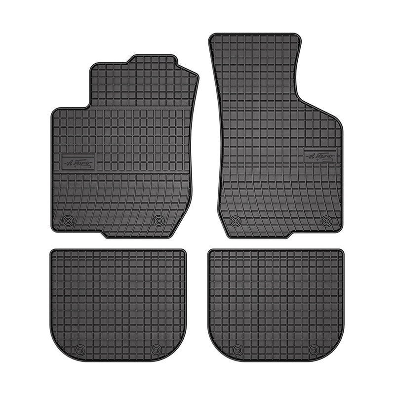 OMAC Tapis de sol pour Audi A3 8L 1996-2003 Noir en caoutchouc