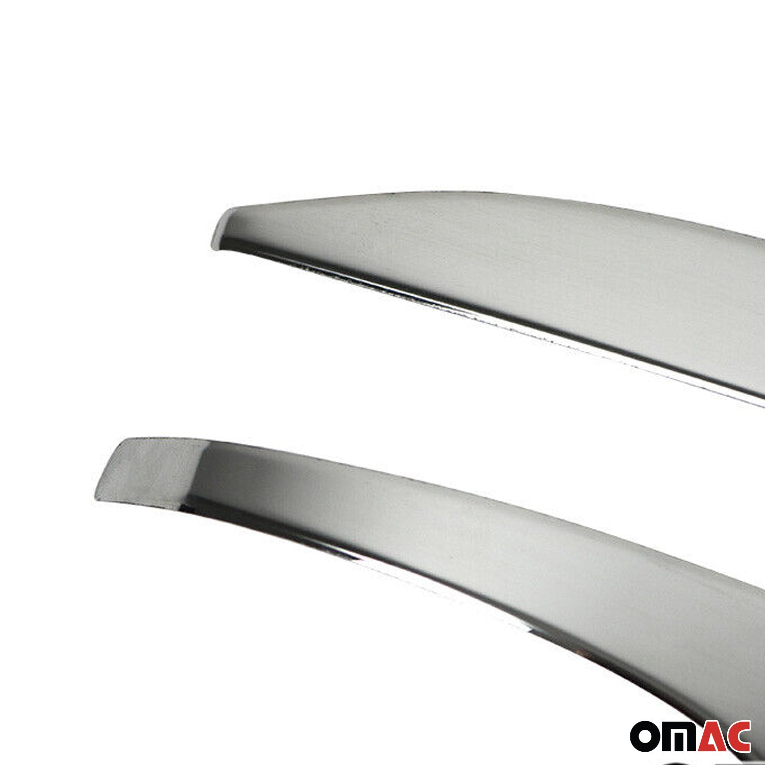 Coques de Rétroviseurs pour Toyota Hilux VIII 2015-2026 en Acier Chromé Argent