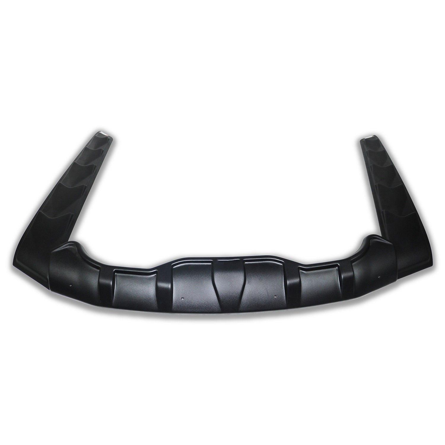 Deflecteurs d'air capot de voiture pour Nissan Navara PK 2006-2015 noir ABS 3x