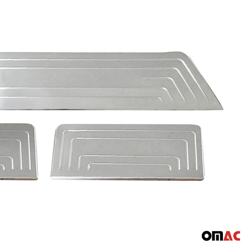 Protection Seuils de Portes pour VW T6 T6.1 Transporter 2015-2024 Inox Chromé 3x