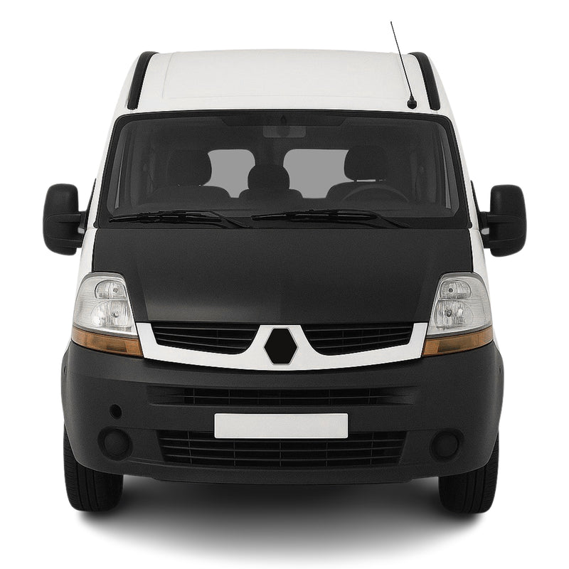 Protège Capot pour Renault Master 2003-2010 Masque voiture vinyle Noir complète