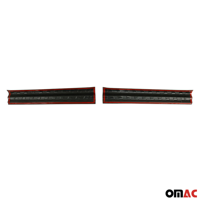 Couverture de Seuil de porte pour Mercedes Sprinter 2006-2018 ABS Noir 2 Pcs