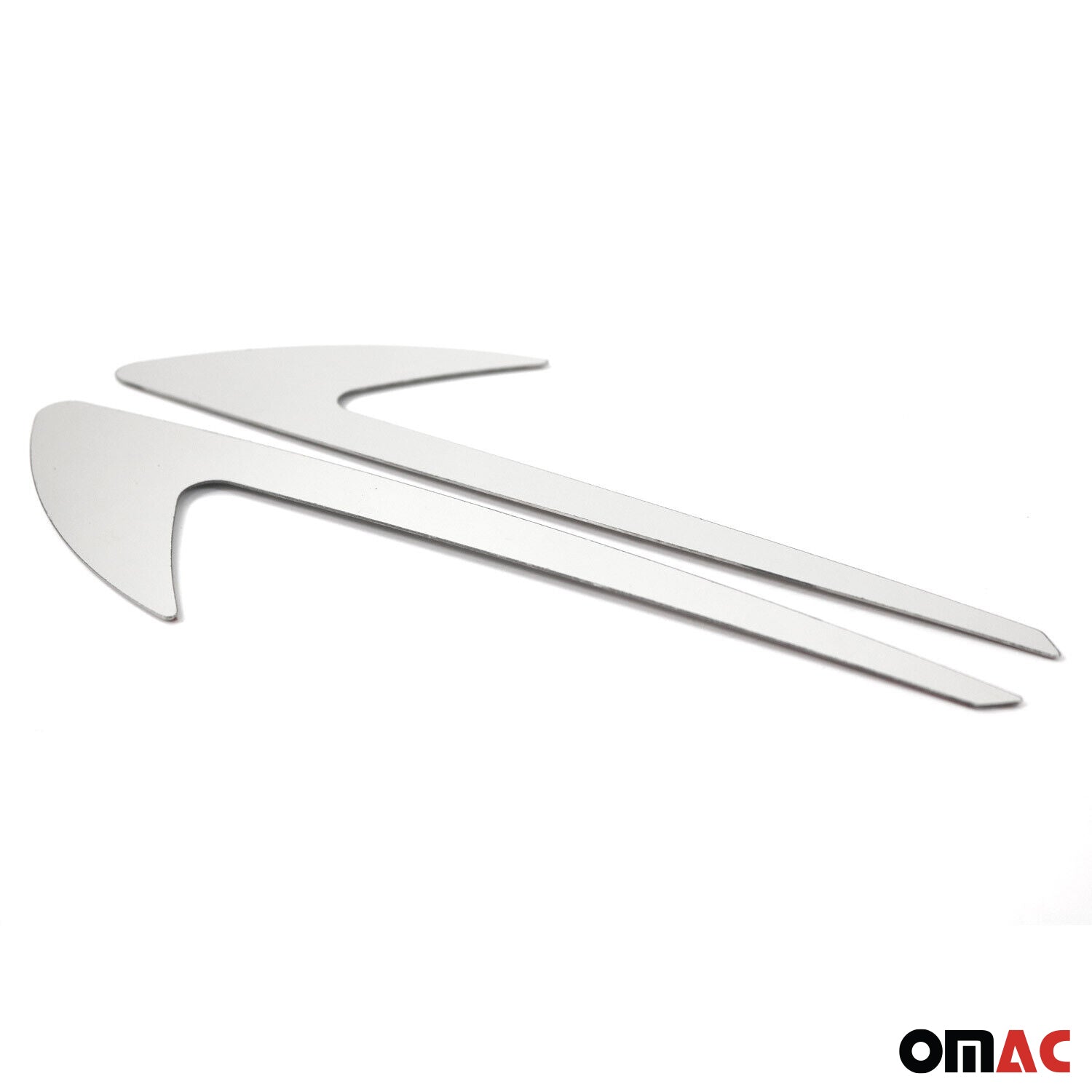 Bandes décoratives latérales chromées pour BMW 3 E90 F30 2005-2019 inox 2Pcs