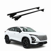 Menabo Barres de toit pour Chery Tiggo 9 2025-2026 Noir Aluminium 2 Pièces