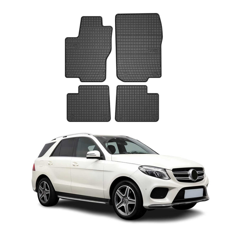 Tapis de Sol pour Mercedes GLE C292 2015-2019 OMAC Noir Caoutchouc