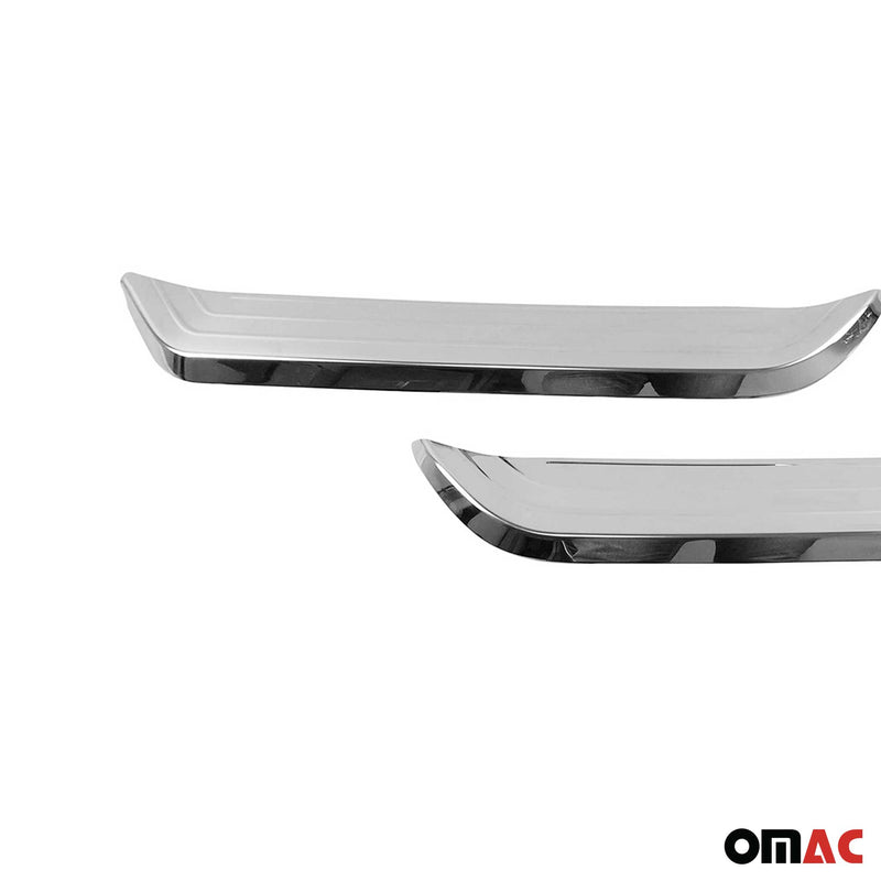 Diffuseur de pare-chocs arrière - pour Nissan Qashqai 2017-2021 inoxy chromé