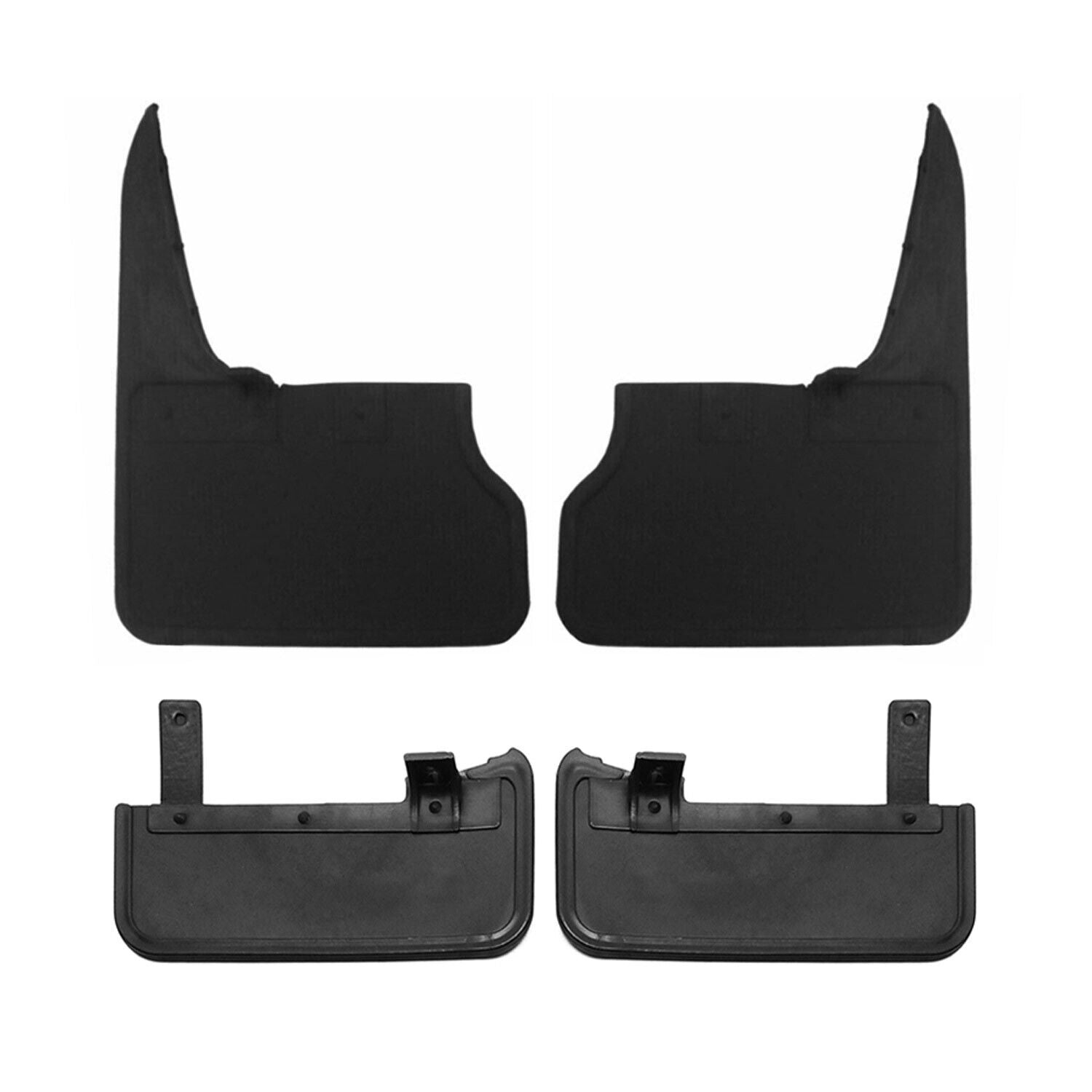 Bavettes Garde Boue pour VW Transporter T5 2003-2015 Avant & Arrière Noir 4Pcs