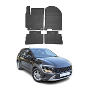 Tapis de Sol pour Hyundai Kona 2018-2022 Caoutchouc Noir