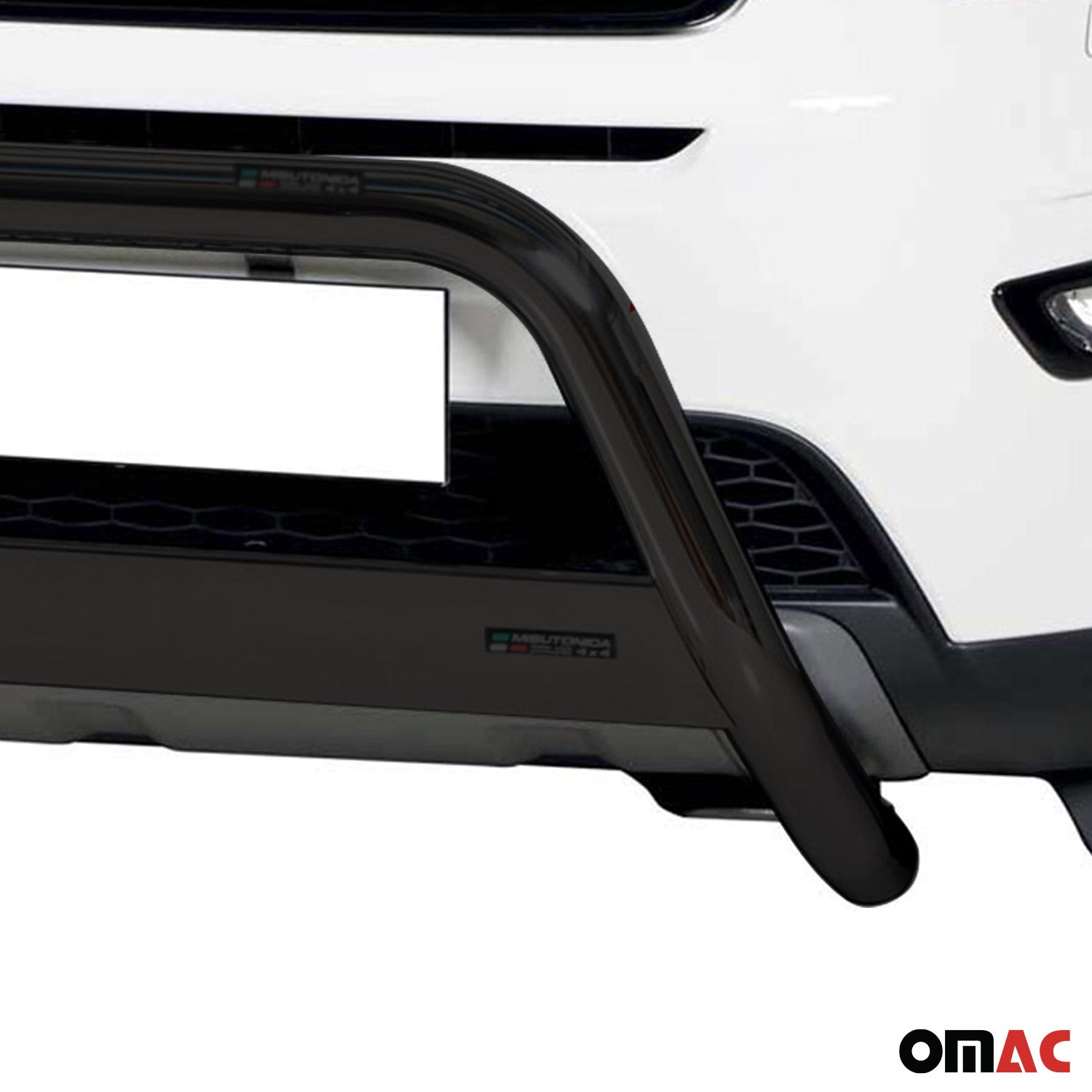 Pare-buffle Avant pour Land Rover Discovery Sport 2014-2018 63 mm en Acier Noir