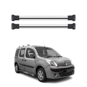 Barres De Toit Transversales pour Renault Kangoo 2008-2021 Alu Gris 2x