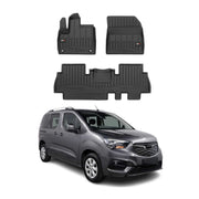 Tapis de Sol pour Opel Combo E 2018-2022 TPE Noir