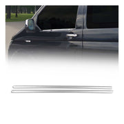 Garniture de Fenêtre pour VW Transporter Multivan Caravelle T5 Acier Inox 2Pcs
