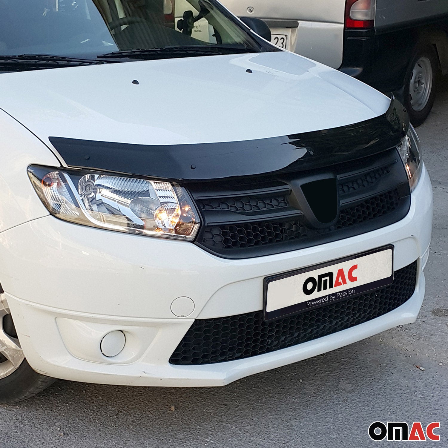 Deflecteurs d'air capot de voiture pour Dacia Sandero Stepway 2012-20 Acrylique