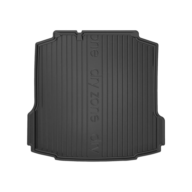 Tapis de coffre pour Skoda Rapid Liftback 2012-2019 sans niche latérale TPE Noir