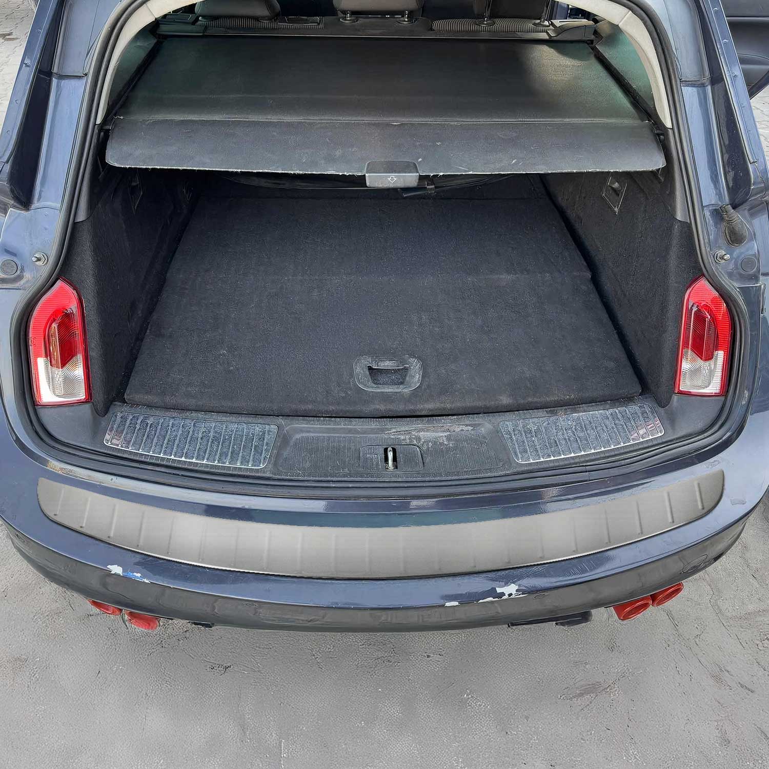 Protection seuil coffre pare-chocs pour Opel Insignia 2009-2017 inox Brossé