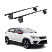 Barres de toit transversales acier pour DR 3 2018-2026 TÜV 75 kg Noir 2Pcs